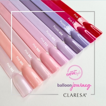 Claresa lakier hybrydowy Pink 501 5g